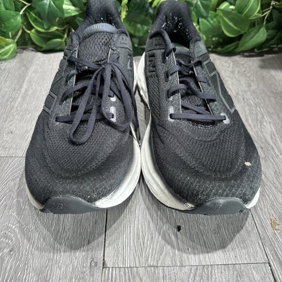 New Balance 1080 V13 Men’s Size 12.5 2E Running Shoes M1080B13 black/white main image 7
